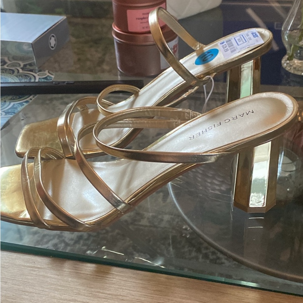 New gold heels